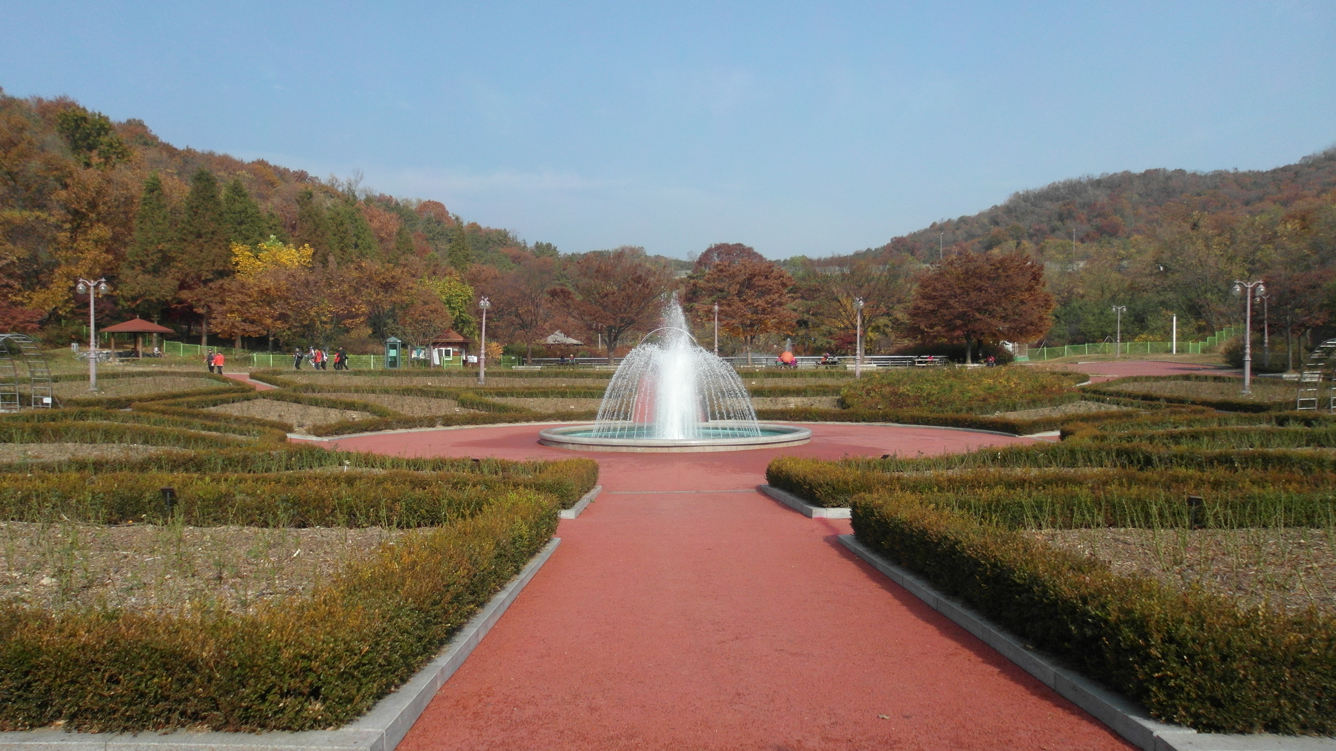 Kawasan hijau Incheon Grand Park