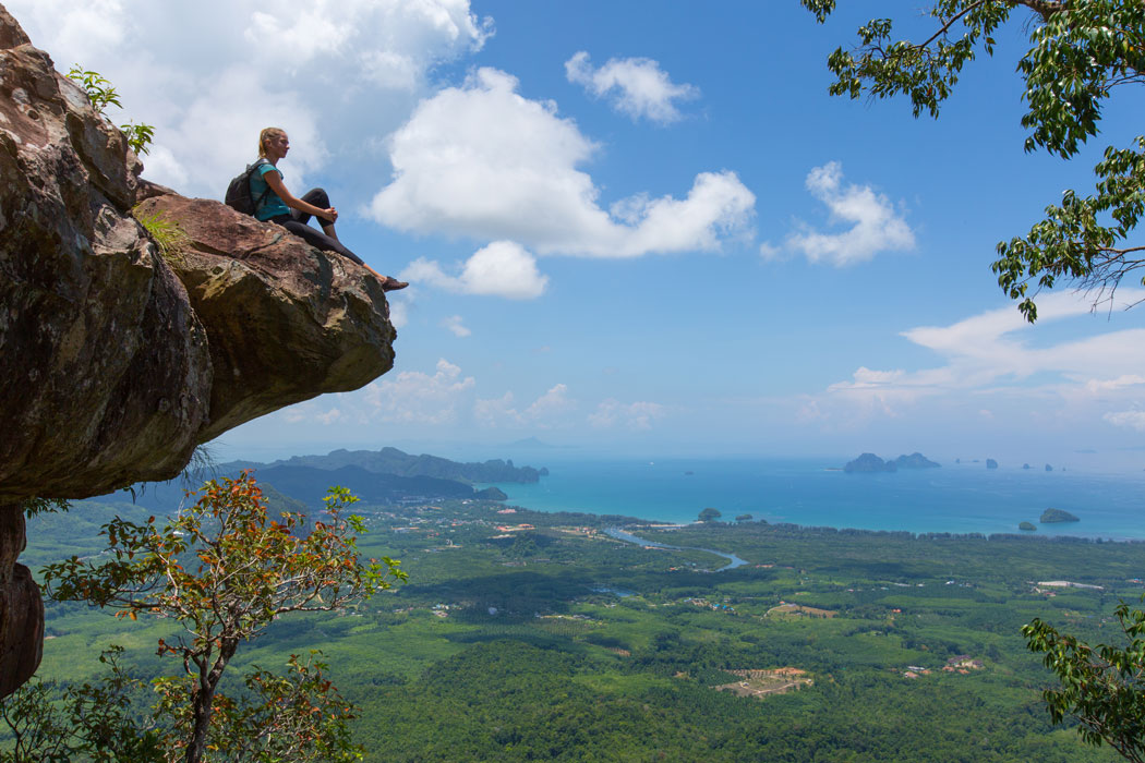 Pemandangan daratan tinggi Khao Ngon Nak