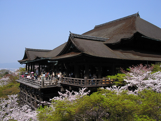 Kuil Kiyomizu-Dera di Kyoto