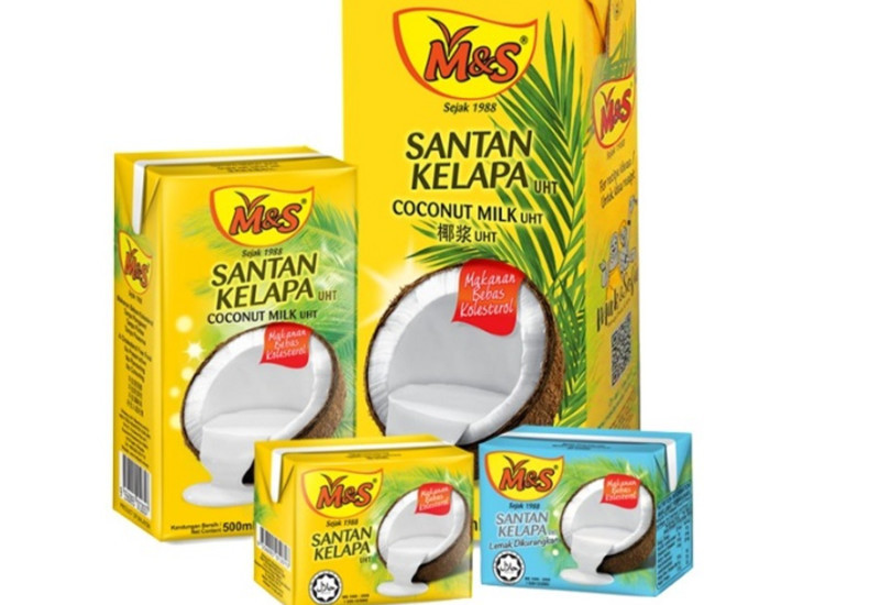 Kotak santan jenama M&S