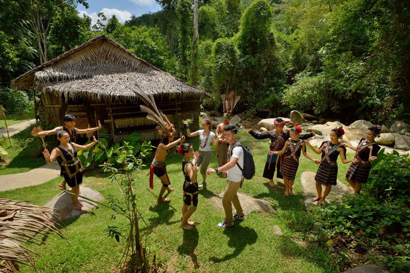 Perkampungan budaya Mari-Mari di Sabah
