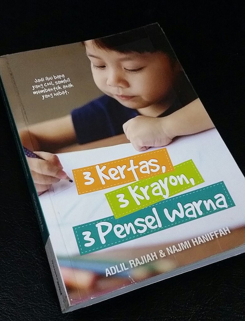 Buku parenting aktiviti seni kanak-kanak 3 Kertas 3 Krayon 3 Pensel Warna