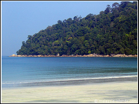 Pantai Puteri Dewi di Pulau Pangkor