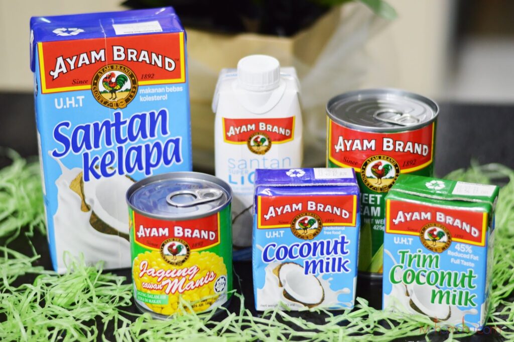 Kotak santan jenama Ayam Brand
