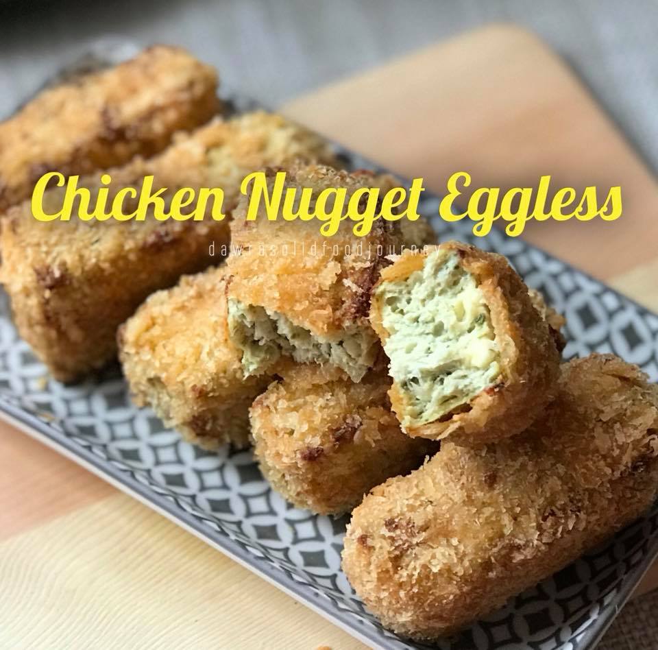 Nugget ayam tanpa telur