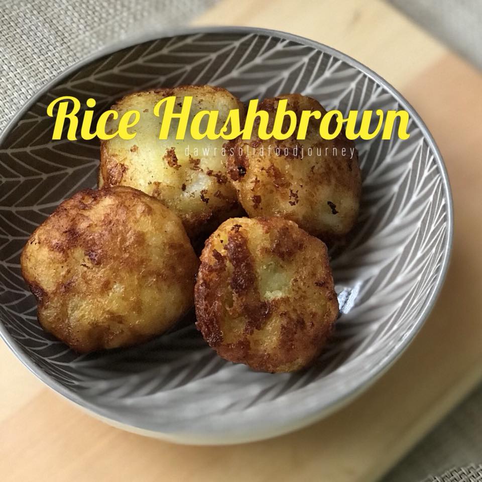 Hashbrown nasi rangup