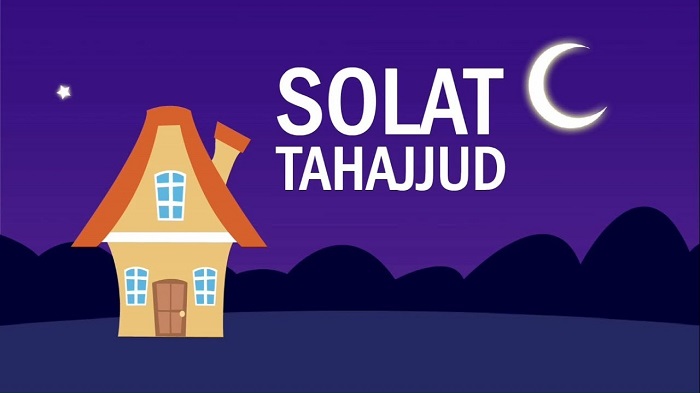 Gambar suasana malam sunyi sepi berkaitan solat tahajud atau qiamullail.