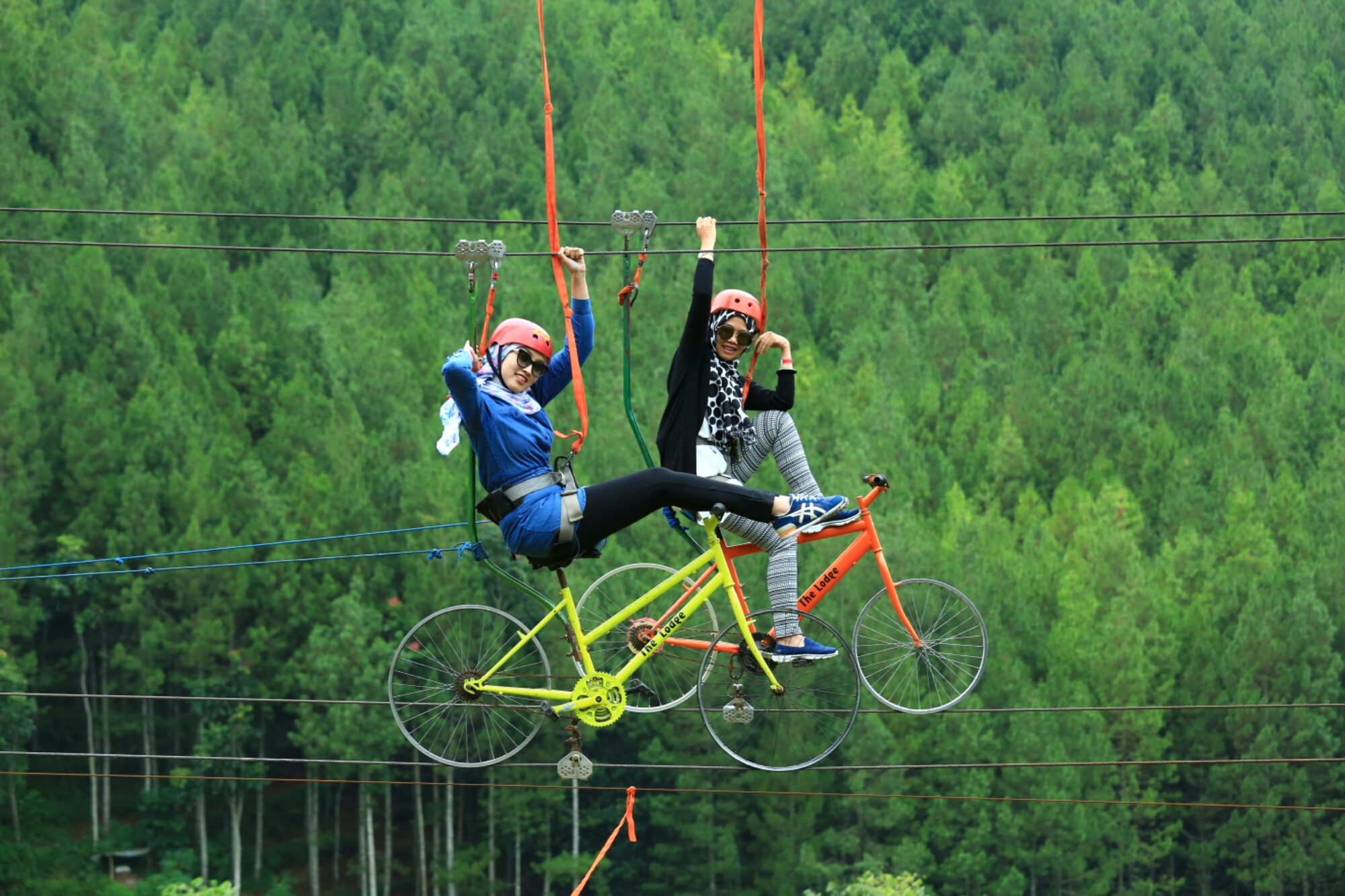 Landskap The Lodge Maribaya di Lembang