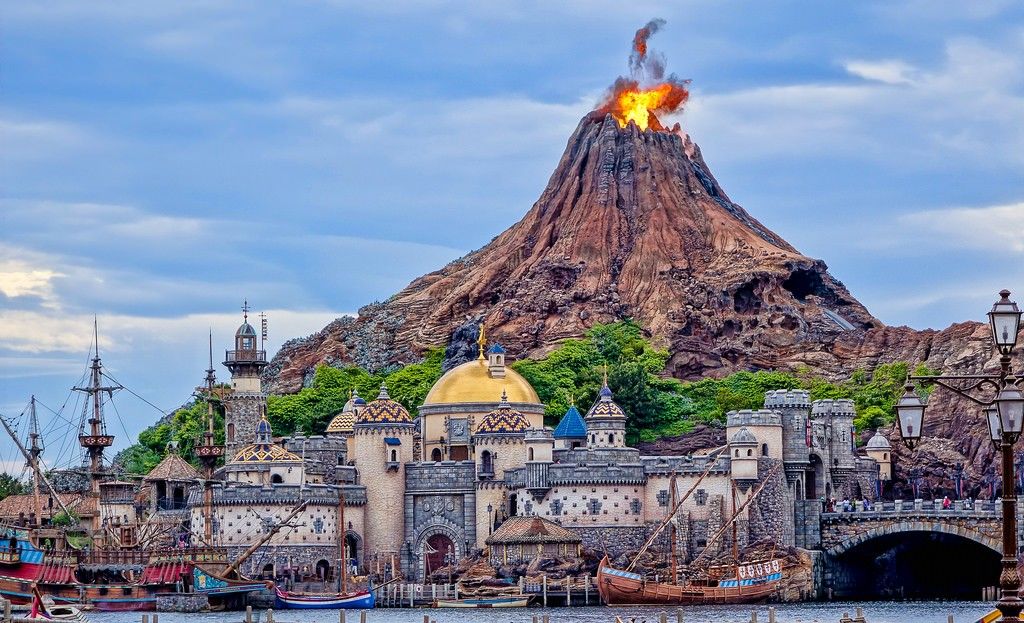Taman tema Tokyo Disneyland dan DisneySea