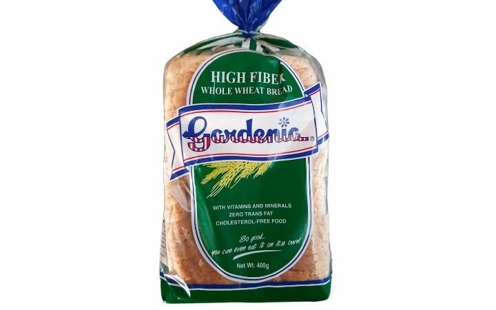 Roti gandum penuh yang sihat