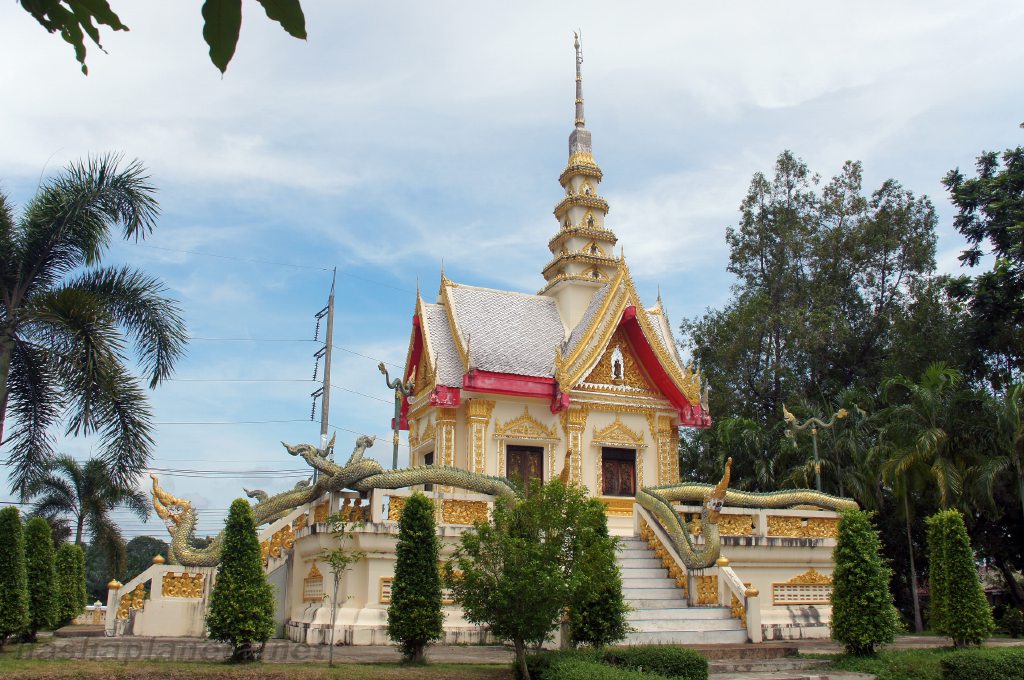 Artifak sejarah di Wat Khlong Thom Museum