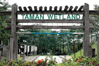 Pemandangan Taman Rekreasi Wetland Putrajaya