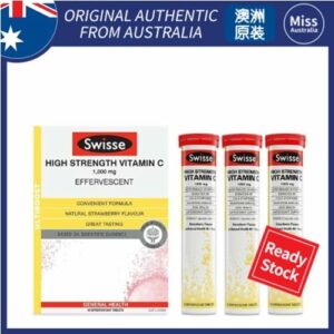 Botol suplemen Vitamin C 1000mg jenama Swisse Ultiboost