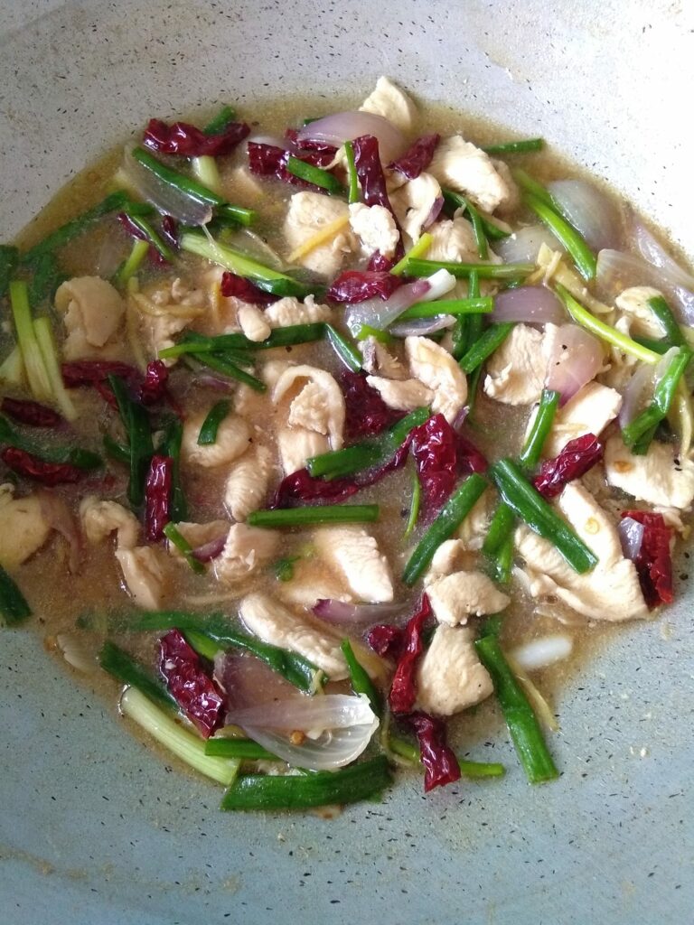 ayam masak halia - masakan dada ayam