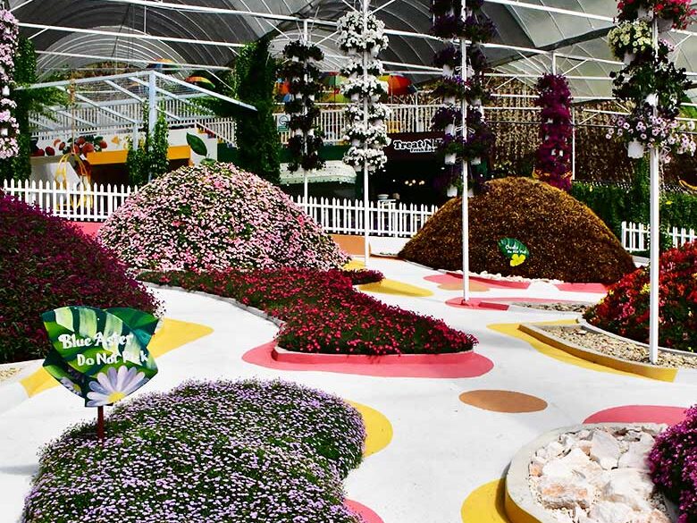 Agro Market menampilkan taman dan tanaman