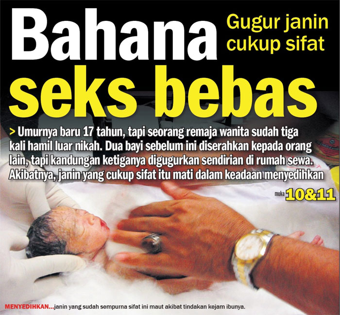 punca pembuangan bayi