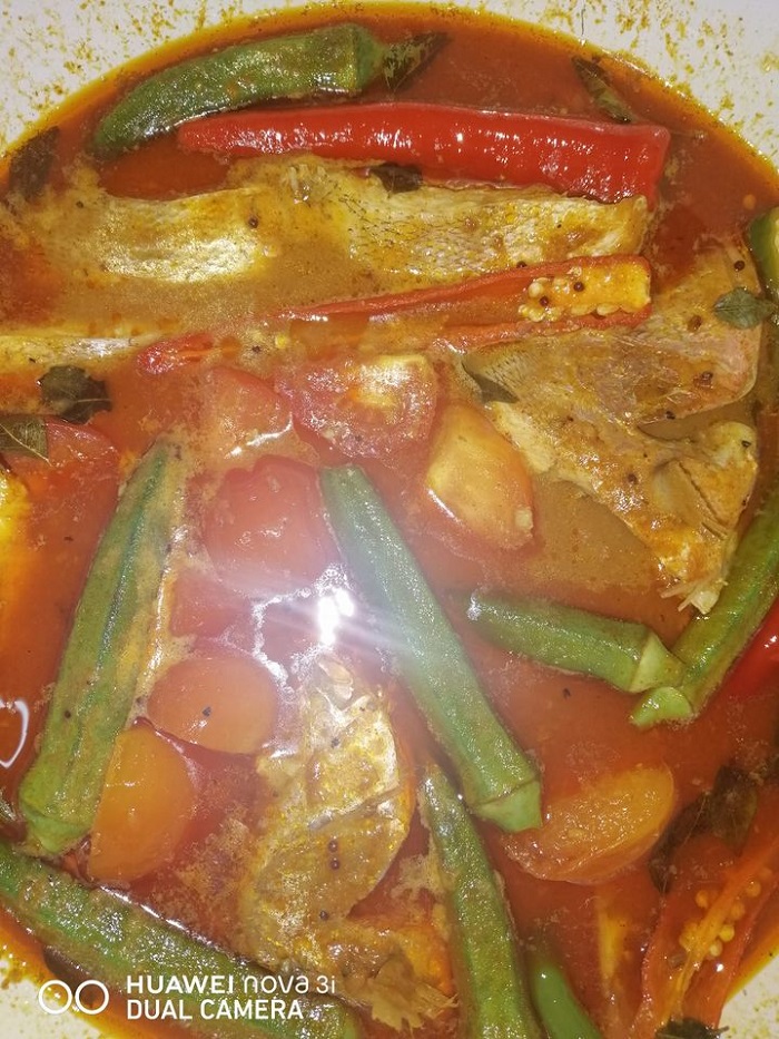 Kari Ikan Jenahak Tanpa Santan