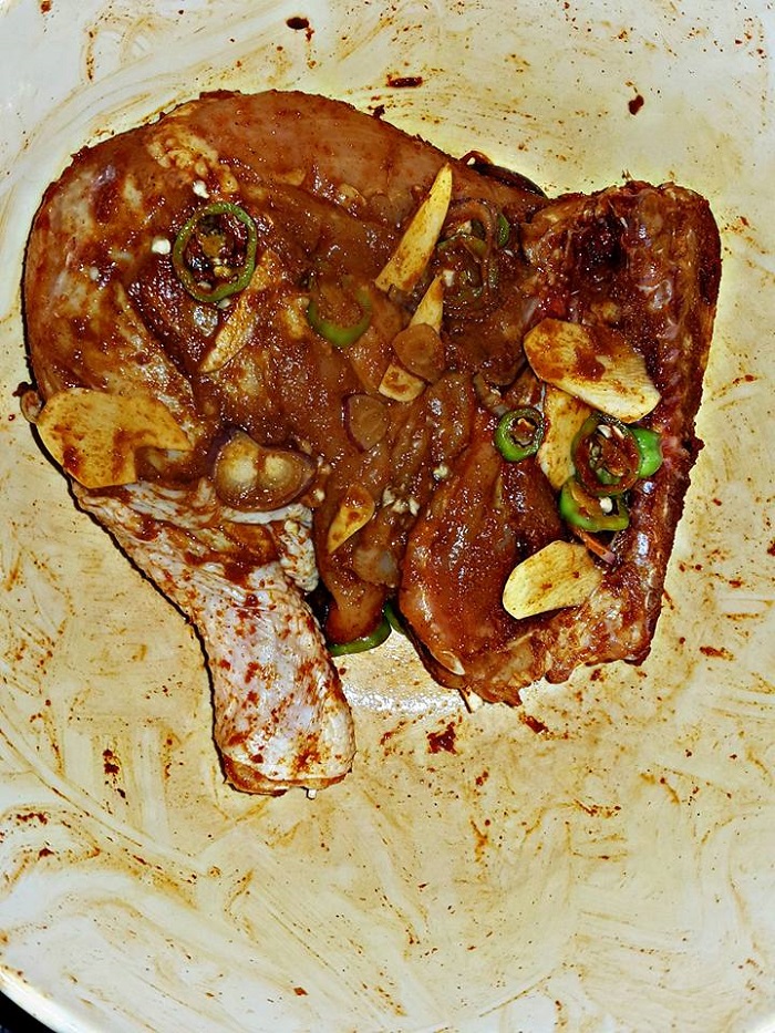 ayam rendang grill