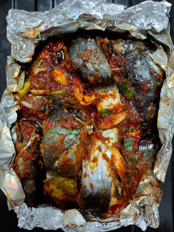 Ikan patin bakar berperap