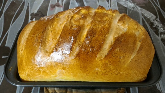 Roti bantal homemade yang lembut