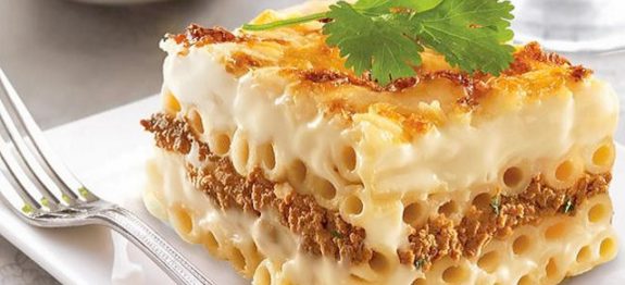 Spaghetti bakar gaya Arab Saudi yang sedap
