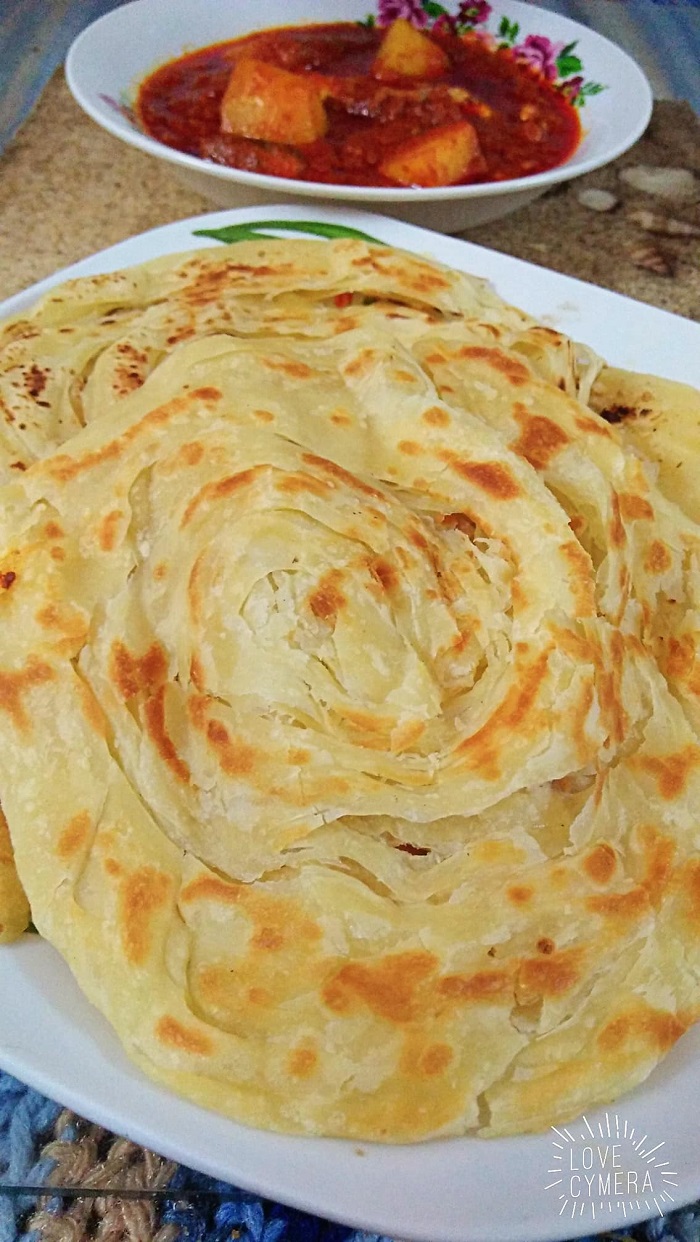 Roti canai homemade berseri