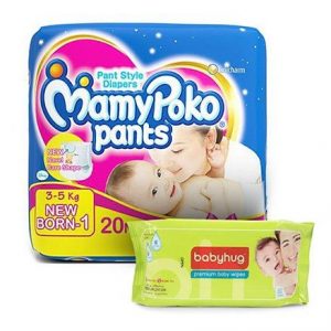 Gambar barang keperluan bayi dan ibu yang dibawa ke hospital bersalin.