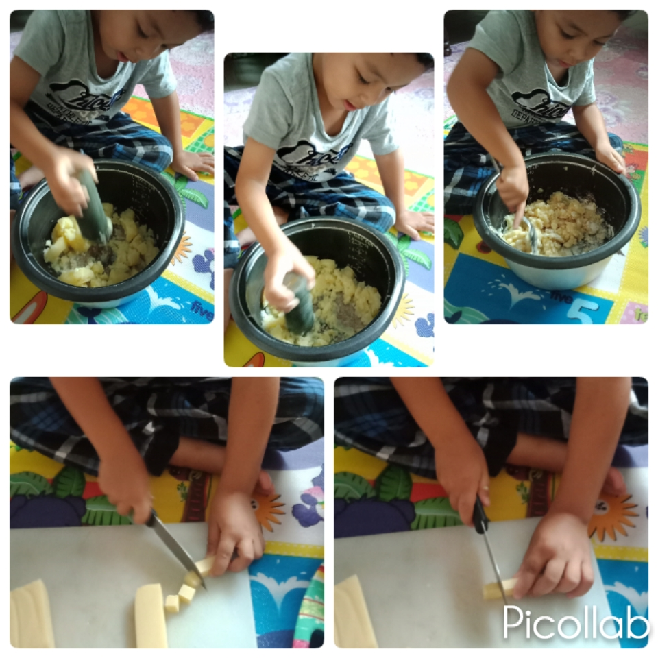 Bebola keju yang goreng