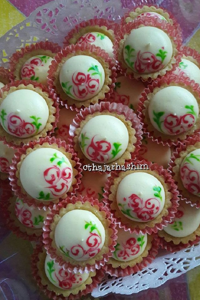 Cheese tart sukatan cawan yang gebu dan sedap