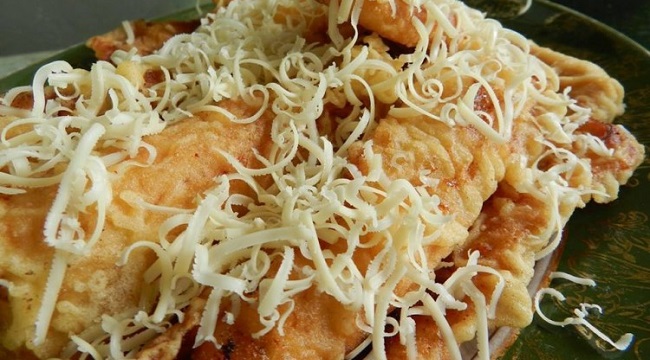 Begitu kek keju dalam saiz kecil
