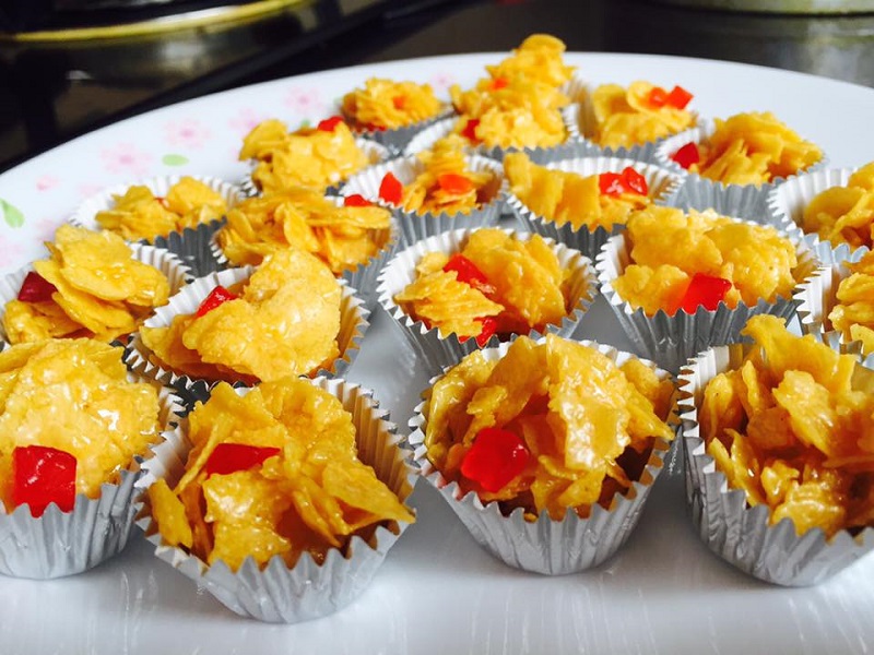 Resepi Cornflakes Madu