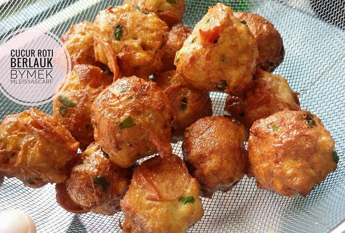 Cucur roti berlauk