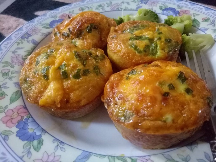 egg beef muffin