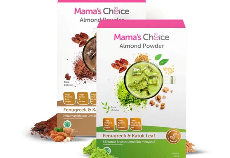 Susu badan rasa badam jenama Mama's Choice