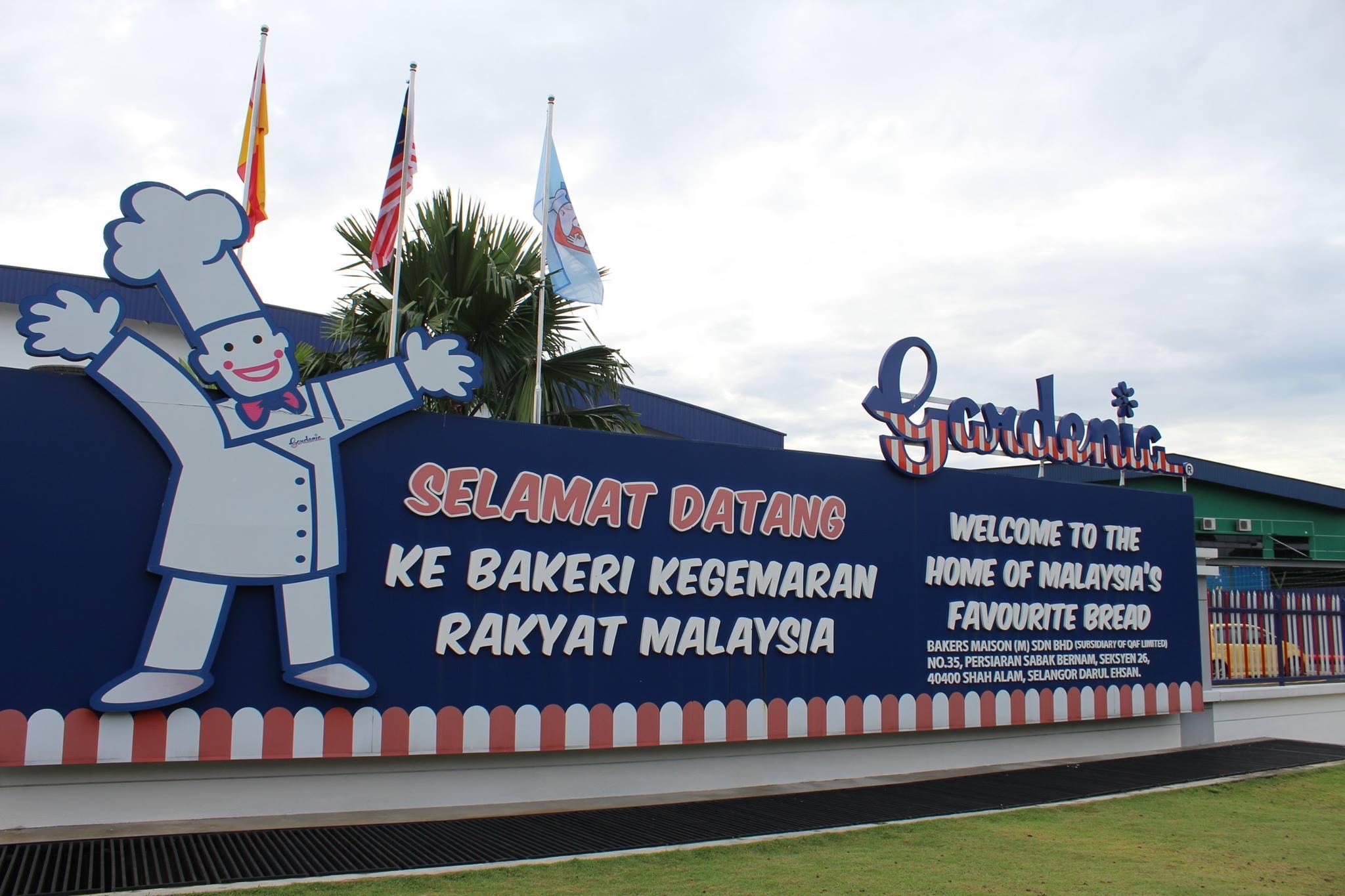kilang roti gardenia - tempat menarik di shah alam