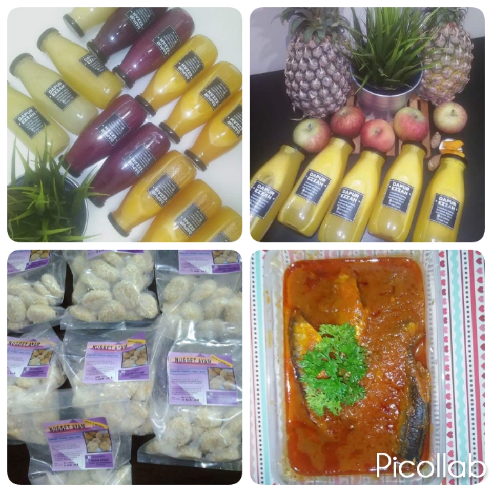 Makanan laut dan hidangan beku bebas bahan pengawet daripada Dapur Ezzah