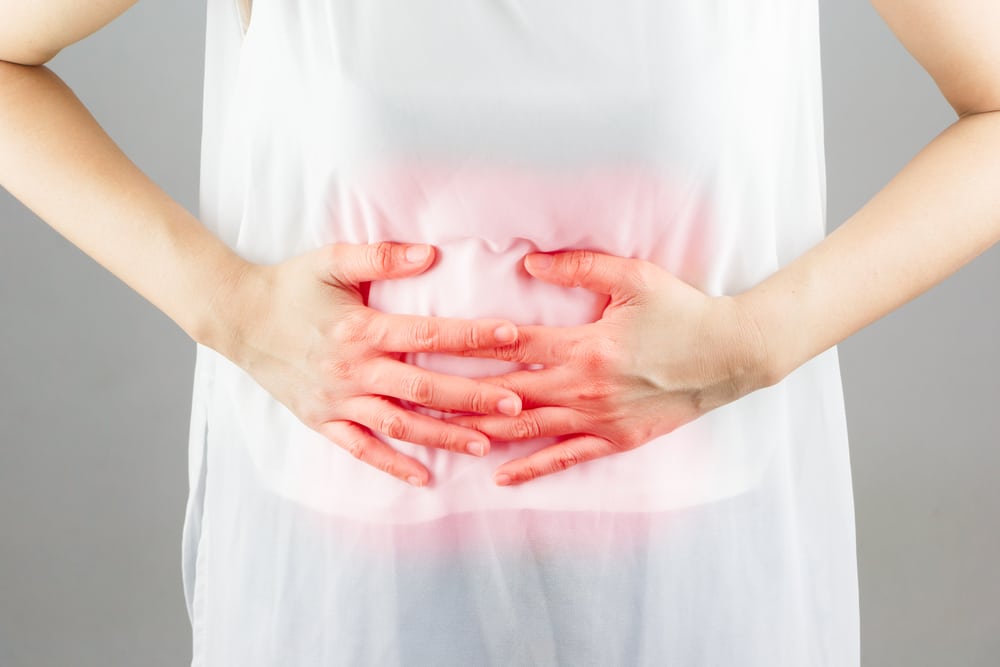 Gambar uterus dan bayi untuk mewakili info keguguran