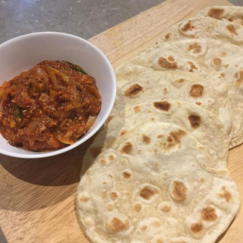 Roti chapatti tradisional India