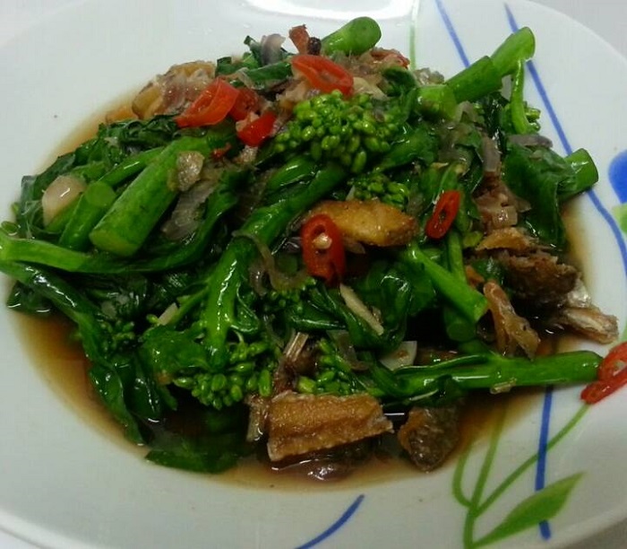 kailan ikan masin
