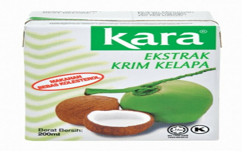 Kotak santan jenama Kara