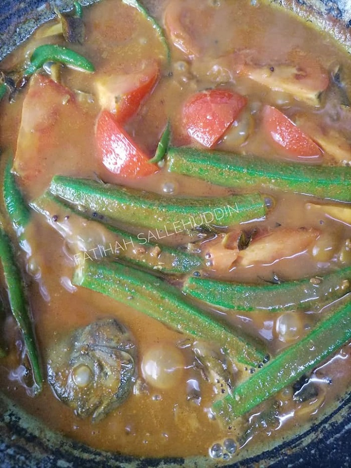 Kari ikan bawal tanpa santan