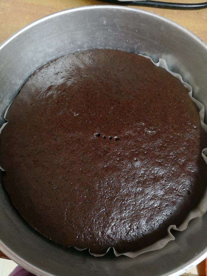 Kek tanpa telur dan butter yang lembut