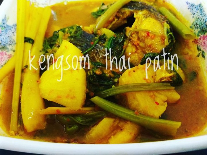 Kengsom patin ala Thai berkuah kuning