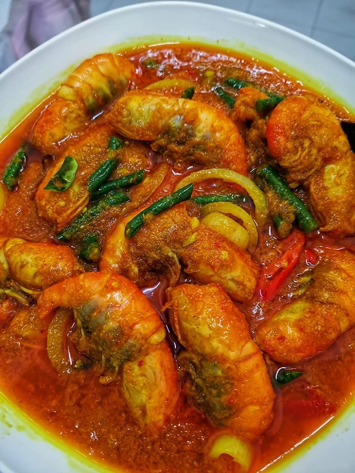 Udang masak Khamped