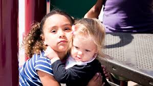 kids hug