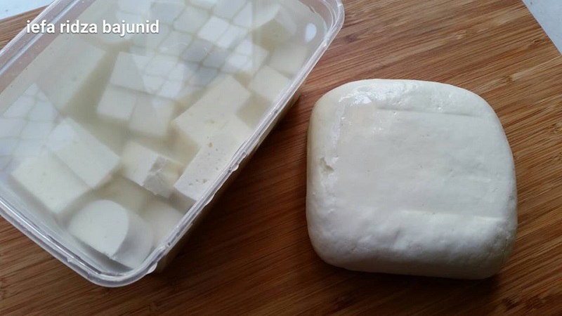 Bahan bahan utama untuk resepi kunafa nabulsi