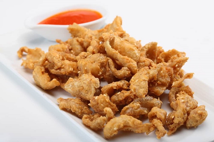 risiko makan kulit ayam goreng