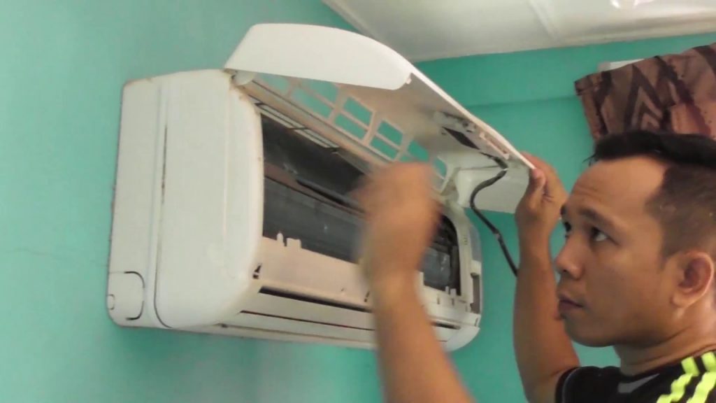 cara servis aircond rumah