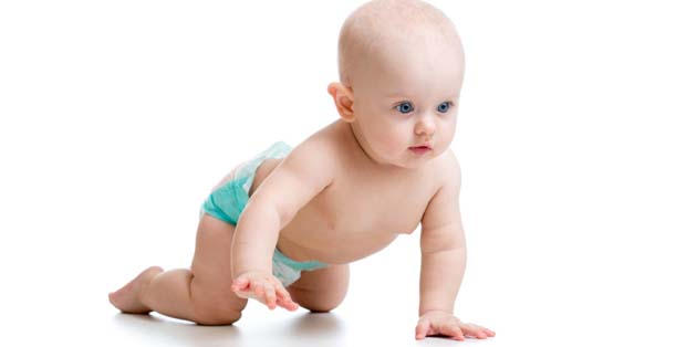bayi merangkak