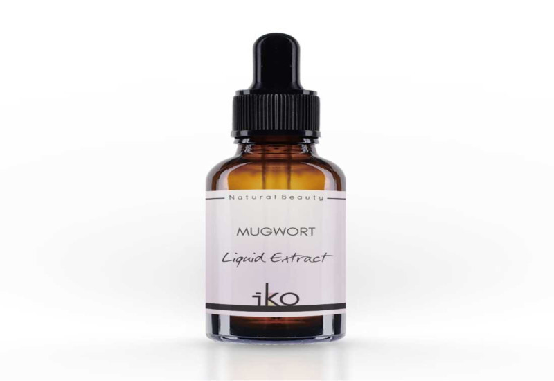Botol serum mugwort untuk kulit sensitif